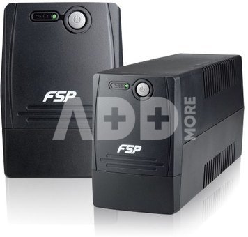 Fortron FSP Line Interactive UPS FP-800/ 800VA, 480W/ AVR/ 2 Schuko Output Sockets