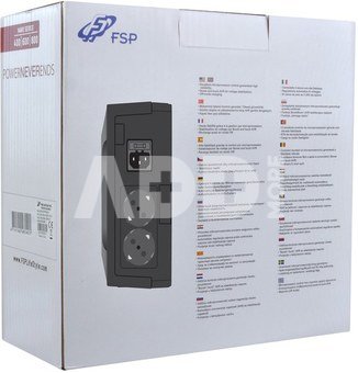 FSP Offline UPS Nano 600/ 600VA/ 360W/ 2 Schuko Output Sockets
