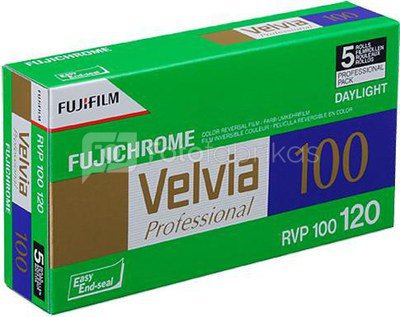 1x5 Fujifilm Velvia RVP 100 120