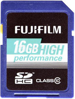 Fujifilm 16GB SDHC Card High Performance Class 10