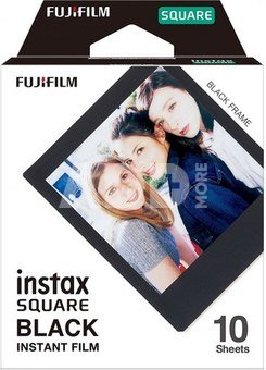 Fujifilm Fotoplokštelės Instax SQUARE Black Frame 10vnt.
