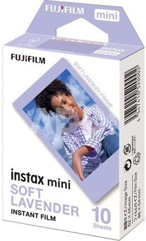 Fujifilm fotoplokštelės Instax Mini SOFT LAVENDER 10pl
