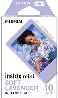 Fujifilm fotoplokštelės Instax Mini SOFT LAVENDER 10pl