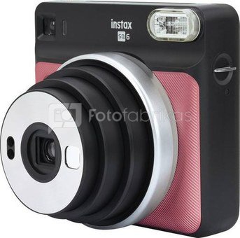 Fujifilm Instax SQ6, ruby red + instax SQUARE glossy (10pl)