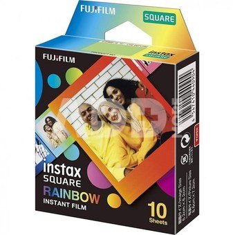 Fujifilm Instax Square 1x10 Rainbow