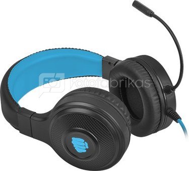 Fury Gaming Headset Warhawk Built-in microphone, Black/Blue