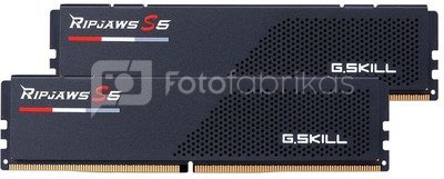 G.SKILL Memory DDR5 64GB (2x32GB) Ripjaws S5 5600MHz CL36 XMP3 Black