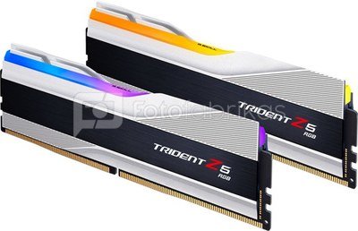 G.Skill Trident Z5 RGB 32 GB, DDR5, 6000 MHz, PC/server, Registered No, ECC No, Silver, 2x16 GB