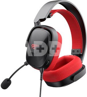 Gaming headphones HAVIT H2039d (red-black)