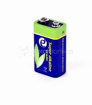Gembird Battery alkaline 9 V 6LR61 blister