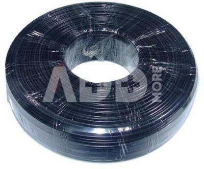 Gembird Flat telephone cable stranded wire 100 meters black
