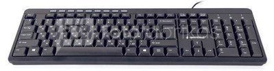 Gembird Multimedia Keyboard KB-UM-106 USB Keyboard, Wired, Keyboard layout US, Black