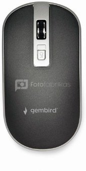 Gembird Optical USB mouse MUS-4B-06-BS Black/Silver