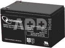 Gembird Rechargeable battery 12 V 12 AH for UPS