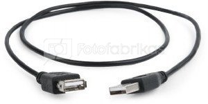 Gembird USB 2.0 extension cable AM-AFI 0.75m black