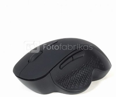 Gembird Wireless Optical mouse MUSW-6B-02  USB, Black