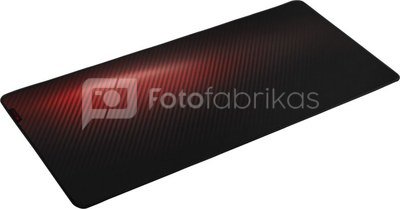 Genesis Carbon 500 Ultra Blaze Mouse pad, 450 x 1100 x 2.5 mm, Red/Black