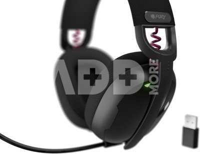 Genesis Fury Fukya F6 Gaming Headset with Microphone, Black