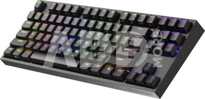 Genesis Mechanical Gaming Keyboard THOR 404 TKL RGB Mechanical Gaming Keyboard Wired US Kailh Box Brown V2 USB Type-A 1005 g