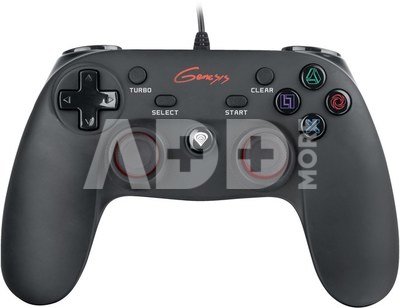 Genesis P65 Gamepad, Black
