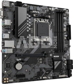 Gigabyte A620M DS3H | Processor family AMD | Processor socket AM5 | DDR5 | Supported hard disk drive interfaces M.2, SATA | Number of SATA connectors 4