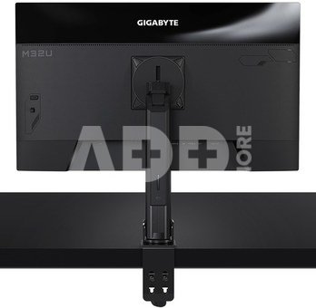 Gigabyte Arm Edition Gaming Monitor M32U AE-EK 32 ", IPS, UHD, 3840 x 2160, 16:9, 1 ms, 350 cd/m², Black, 144 Hz, HDMI ports quantity 2