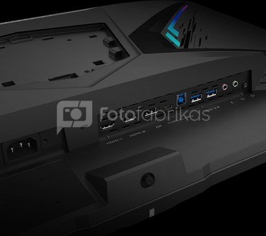 Gigabyte Gaming Monitor FI32Q X-EK 32 ", IPS, QHD, 2560 x 1440 pixels, 16:9, 1 ms, 400 cd/m², Black, HDMI ports quantity 2, 240 Hz