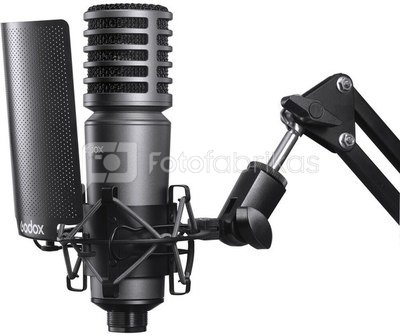 Godox Large Diaphragm Cardioid Condenser Microphone XMic100GL