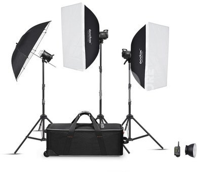 Godox MS300V D Trio Studio Flash Kit