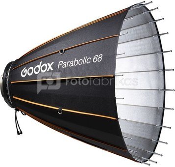 Godox Parabolic Reflector Zoom Box P68Kit