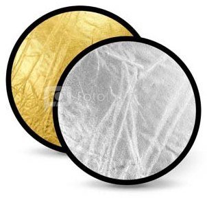 Gold & Silver Reflector Disc 110cm