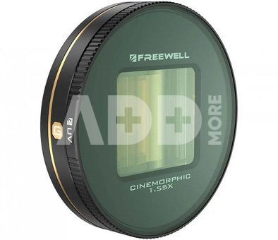 Gold Anamorphic Lens 1.55x Freewell for Galaxy and Sherp
