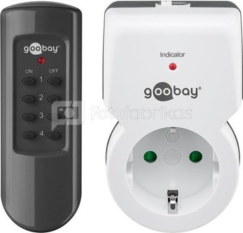 Goobay 94501 Radio-controlled socket set 1+1