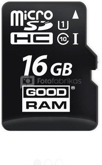 GOODRAM Card microSD 16GB CL10 UHS-I