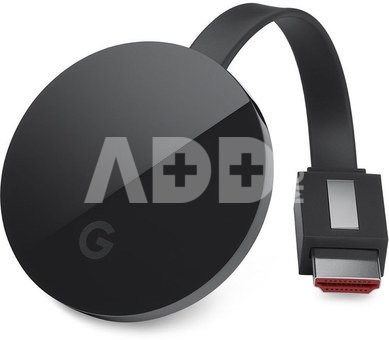 Google Chromecast Ultra 4K, black