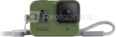 GoPro Sleeve + Lanyard Hero8 Black, green