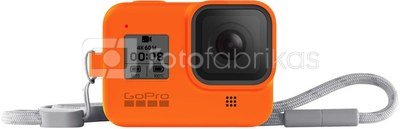 GoPro Sleeve + Lanyard Hero8 Black, orange