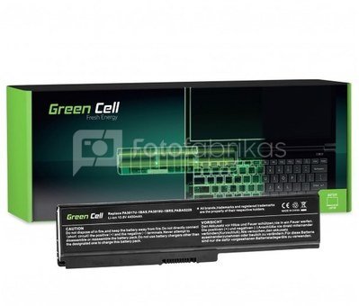 Green Cell Battery for Toshiba C650 11,1V 4400mAh