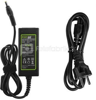 Green Cell Charger PRO 19V 2.15A 5.5-1.7mm 40W for Acer One 531