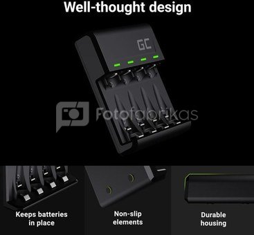 Green Cell VitalCharger charger for AA AAA R6 R03 Ni-MH