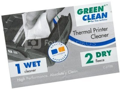 Green Clean очистительные салфетки для термопринтера C-2700
