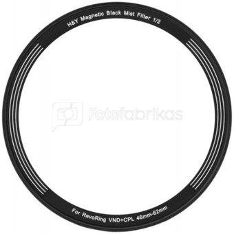 H&Y Black Mist 1/2 Magnetic Circular Filter for Revoring Adjustable Adapter with ND and CPL 46-62mm