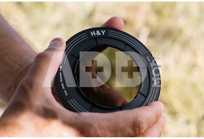 H&Y Revoring 46-62 mm adjustable filter adapter with ND3-1000 gray filter and CPL polarizing filter