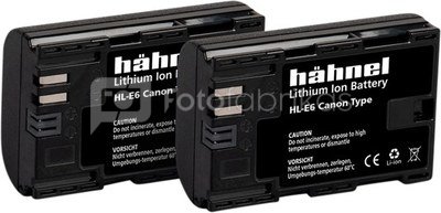 HÄHNEL BATTERY CANON HL-E6 TWIN PACK