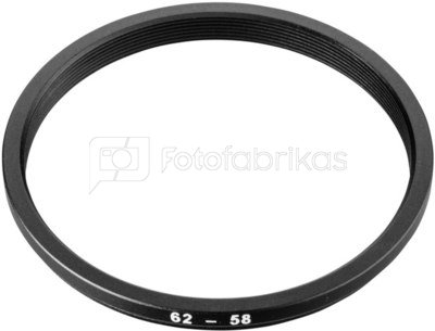 Hama Adapter 58 mm Filter to 62 mm Lens 16258