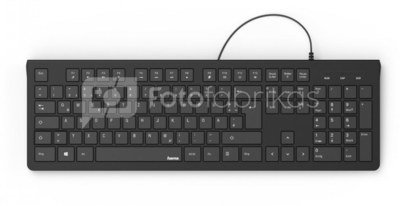 Hama Basic keyboard Hama KC-200 black