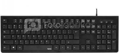 Hama Basic keyboard Hama KC-200 black