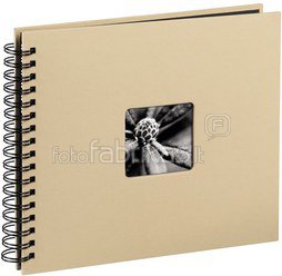 Hama Fine Art Spiral taupe 28x24 50 black Pages 113681