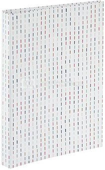 Hama Graphic Spiral 19x24,5 40 white Pages Stripes 7240