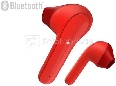 Hama Hadphones earbuds BT TW Hama Freedom Light red